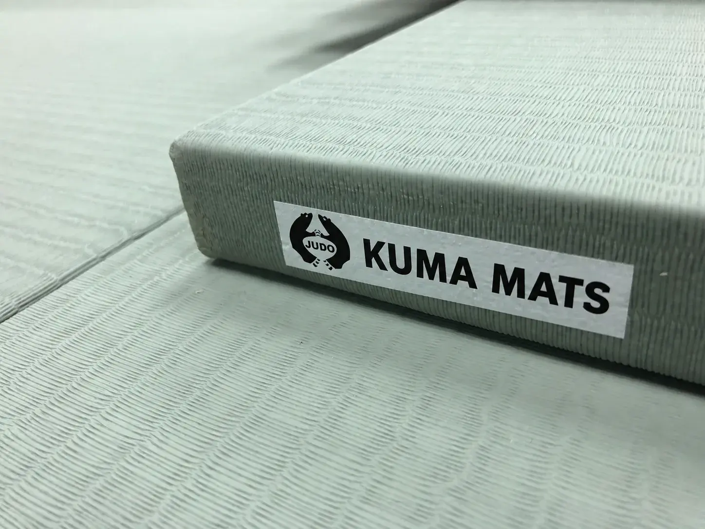 KUMA MATS above the floor system.