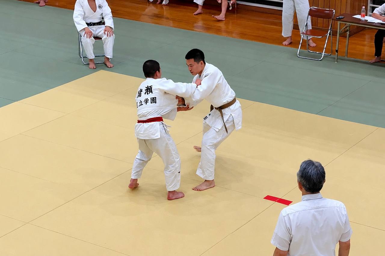 Dr. Antonio Xing competing in randori
